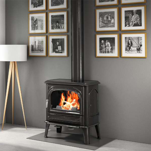 Sculpt  Freestanding Stove Saphir Cheminee Wood Fireplace